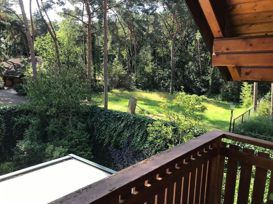 Houten Chalet/Bungalow In Het Bos, Sauna, Jacuzzi Meijel Экстерьер фото