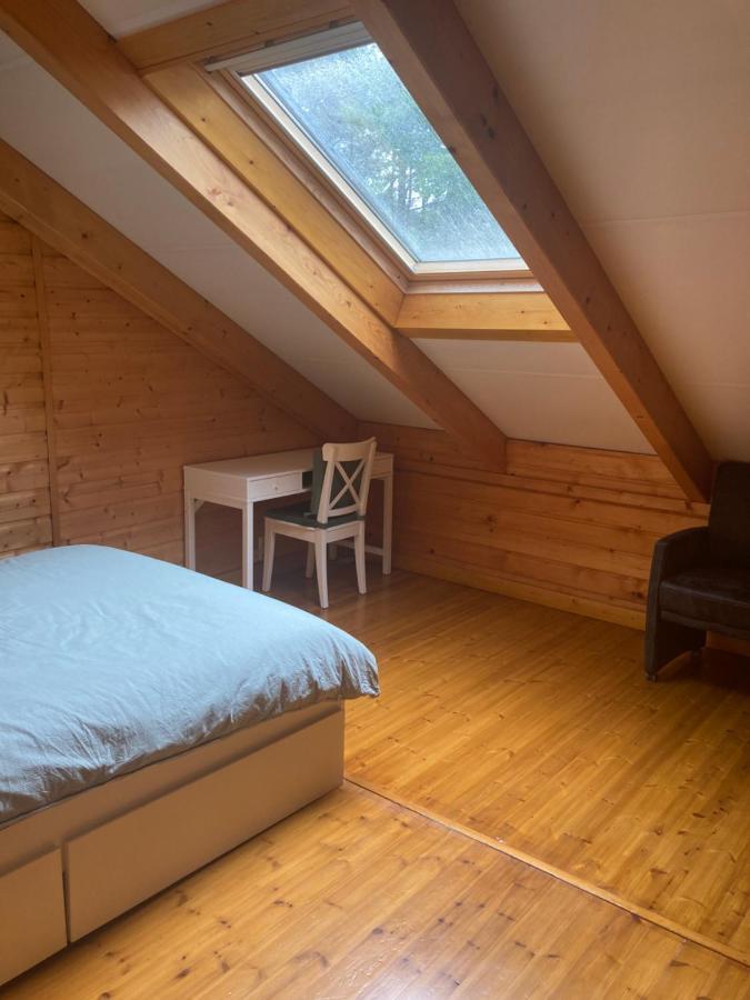 Houten Chalet/Bungalow In Het Bos, Sauna, Jacuzzi Meijel Экстерьер фото