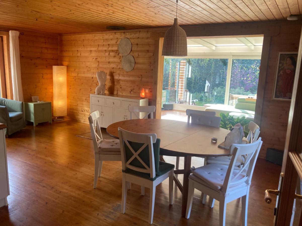 Houten Chalet/Bungalow In Het Bos, Sauna, Jacuzzi Meijel Экстерьер фото